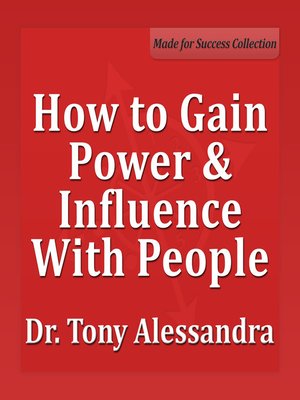 cover image of How to Gain Power & Influence with People